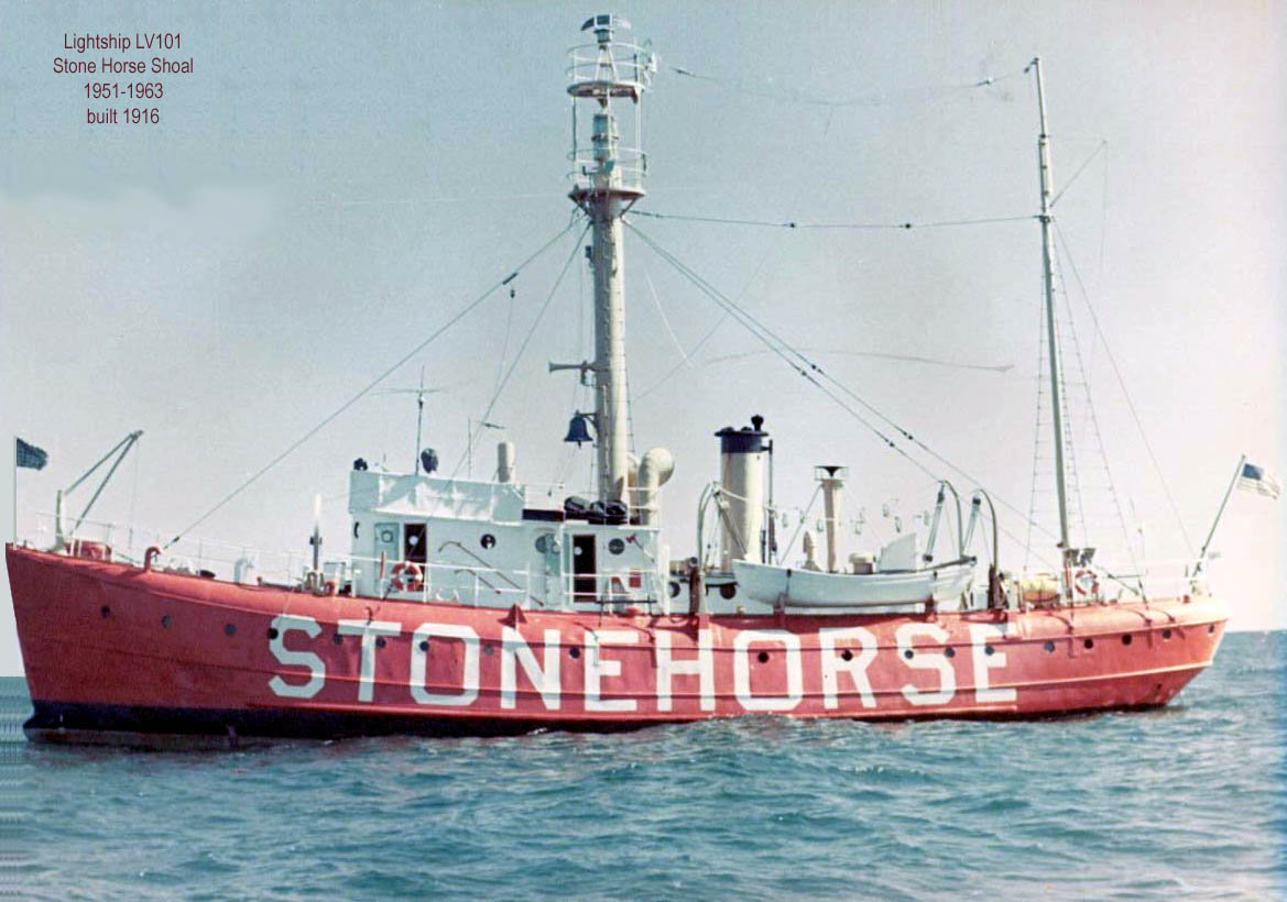 Nantucket Lightship/LV-112 anchored on Nantucket Station